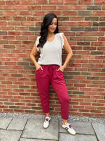 Wine Essential Joggers Stella